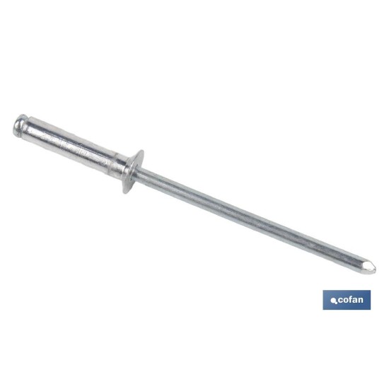 REMACHE ALUM. STAND. AVELLANADO 3,2 X 8 MM
