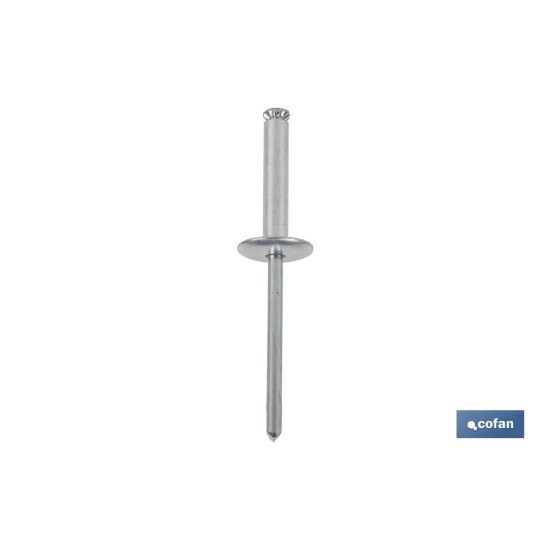 REMACHE FLOR ALA ANCHA 4,8 X 10 MM