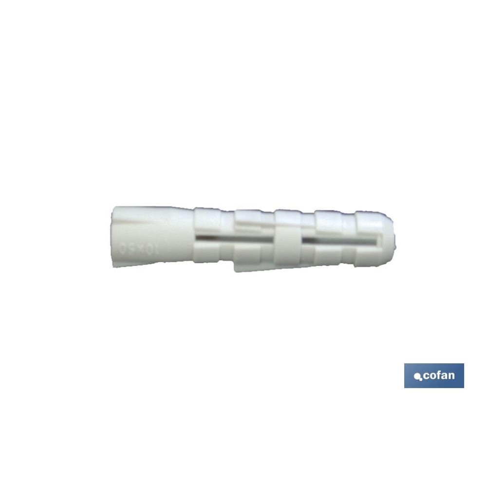 BL 16 UDS TACO POLIETILENO 5 MM.
