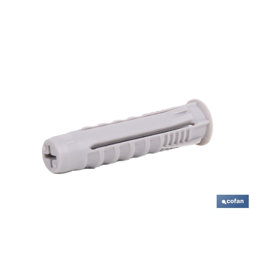 TACO NYLON PA-6 M-8X40 BOTE DE 500 UDS.