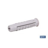 TACO NYLON PA-6 M-8X40 BOTE DE 500 UDS.