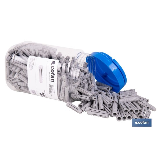 TACO NYLON PA-6 M-10X50 BOTE DE 300 UDS.
