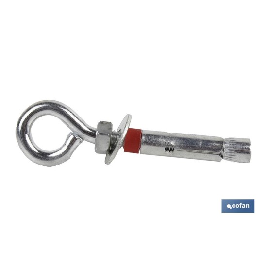 ANCLAJE METALICO C/ARGOLLA 8/11X60 Venta unitaria