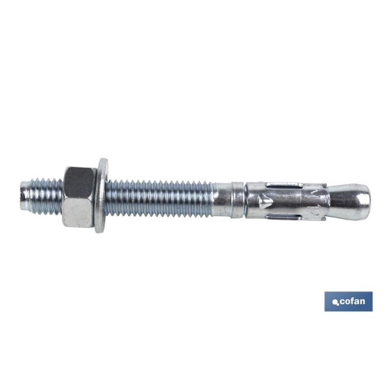 TACO ANCLAJE MTC ZINCADO M-6X60 Venta unitaria