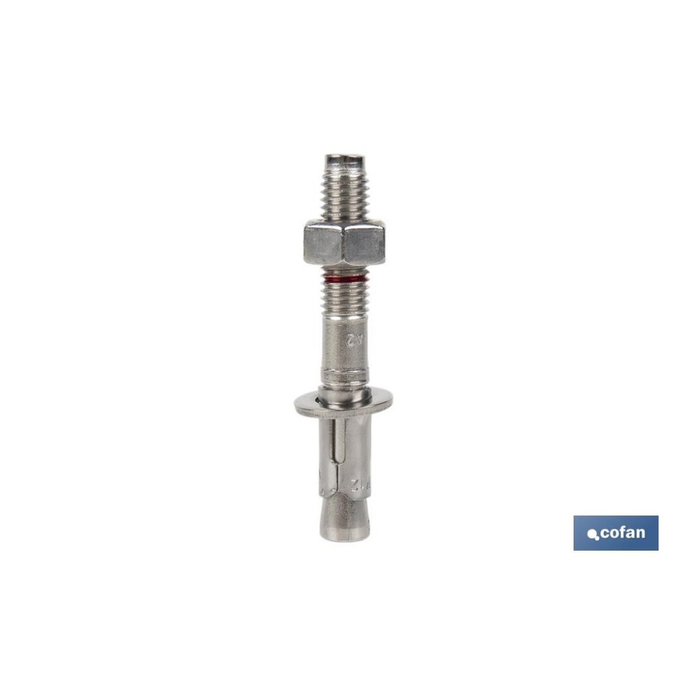 TACO ANCLAJE MTC  M 6x140  INOX Venta unitaria