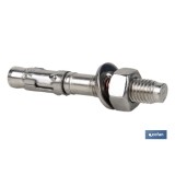 TACO ANCLAJE MTC  M 6x45  INOX Venta unitaria