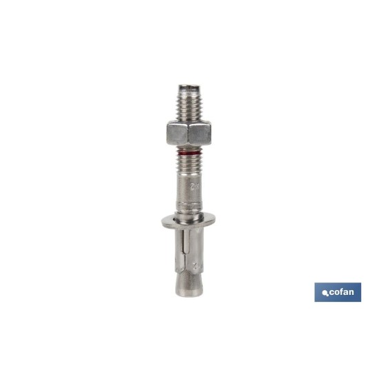 TACO ANCLAJE MTC  M 6x80  INOX Venta unitaria