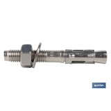TACO ANCLAJE MTC  M 10x90  INOX Venta unitaria