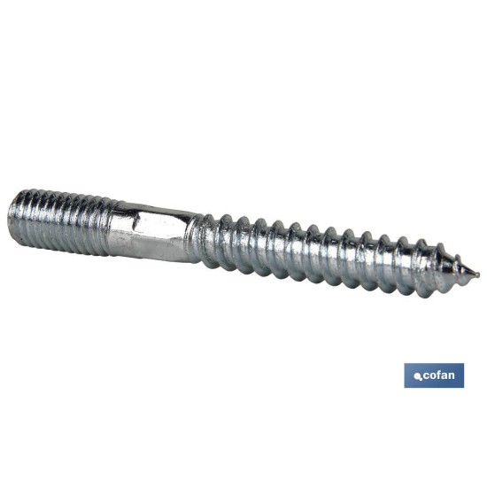 ESPARRAGO DOBLE ROSCA CINCADO HUELLA TORX M8X120