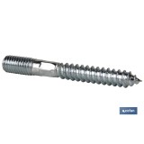 ESPARRAGO DOBLE ROSCA CINCADO HUELLA TORX M10X200