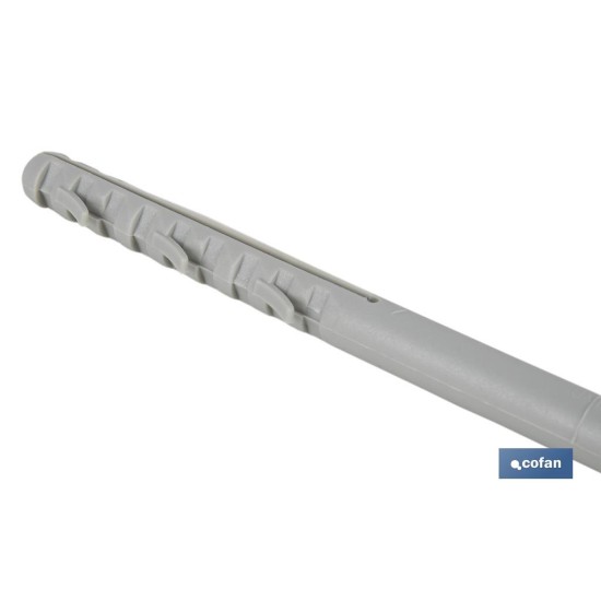 TACO LARGO DE GOLPE CON TORNILLO TORX Ø10 X 100 MM