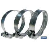 ABRAZADERA INOX A-2 BANDA 9mm  8-12 Venta unitaria