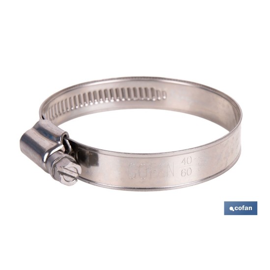 ABRAZADERA INOX A-2 BANDA 12mm 25-40