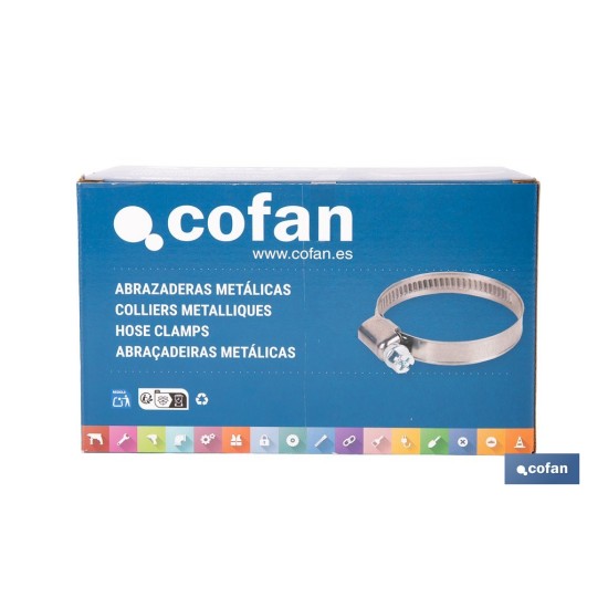 ABRAZADERA INOX A-2 BANDA 12mm 40-60