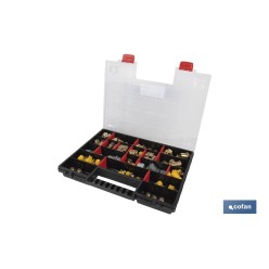 MALETIN RACORES METÁLICOS RAUFOSS 90 pcs