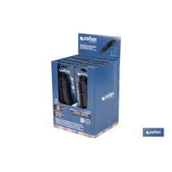 EXPOSITOR DE CÚTER ANTIDESLIZANTE HEAVY DUTY 25 MM 12 UDS.
