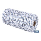 CUERDA TRENZADA POLI 6MM 100 MTS