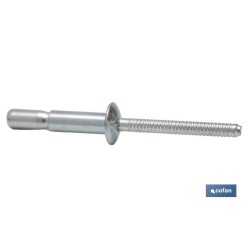 REMACHE ACERO ESTRUCTURAL 4,8 X 10 MM