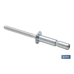 REMACHE ACERO ESTRUCTURAL 4,8 X 10 MM