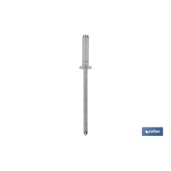 REMACHE ALUM. STAND. AVELLANADO 2,4 X 6 MM