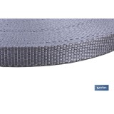 ROLLO CINTA PERSIANA  14MM X 50 M. GRIS