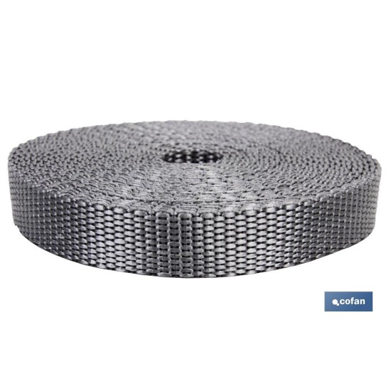 BLISTER CINTA PERSIANA MINI 14MM X 6 M.(GRIS)