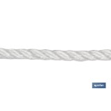 MADEJA CUERDA PLÁSTICO 5MM 10M NEGRO