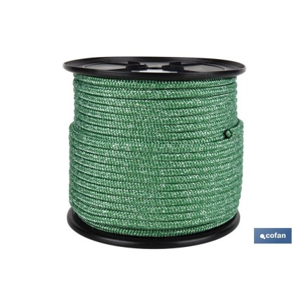 CARRETE DRIZA NÁUTICA 14 MM 100 M VERDE