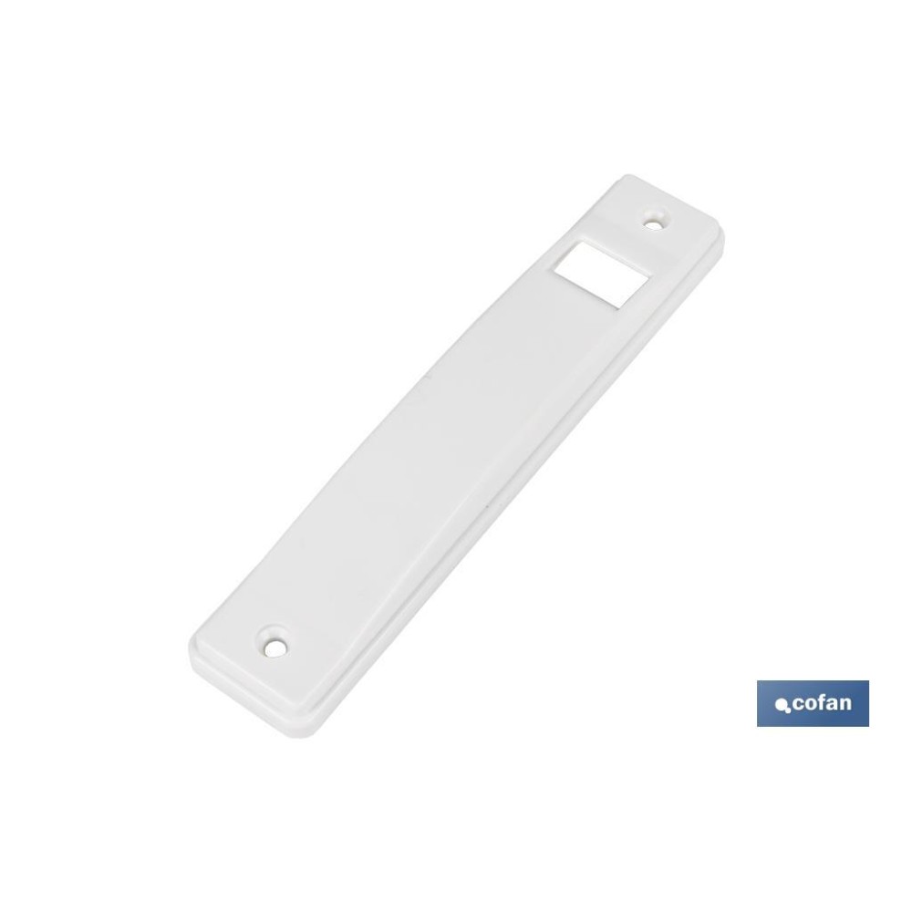 EMBELLECEDOR BLANCO RECOGEDOR PERSIANA 14-18 MM VENTA UNITARIA