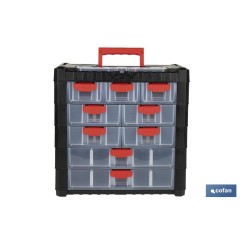 ARMARIO 9 GAVETAS 400 X 200 X 392 MM
