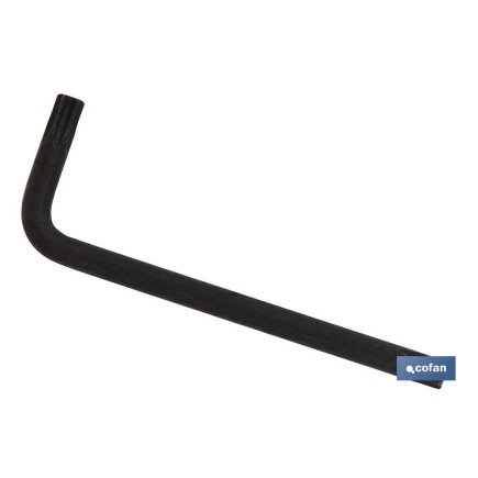 LLAVE ACODADA PARA TORNILLOS TORX  T-8