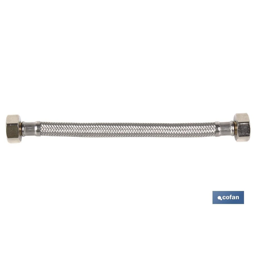 CONEXIÓN FLEXIBLE INOX H1/2- H3/8 25 CM.