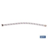 CONEXIÓN FLEXIBLE INOX PARA TERMO M1/2 - H3/4 50 CM.
