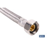 CONEXIÓN FLEXIBLE INOX. M3/8- H3/8 50 CM
