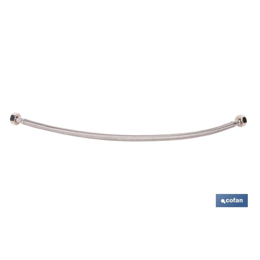 CONEXIÓN FLEXIBLE INOX. H1/2- H1/2 50 CM