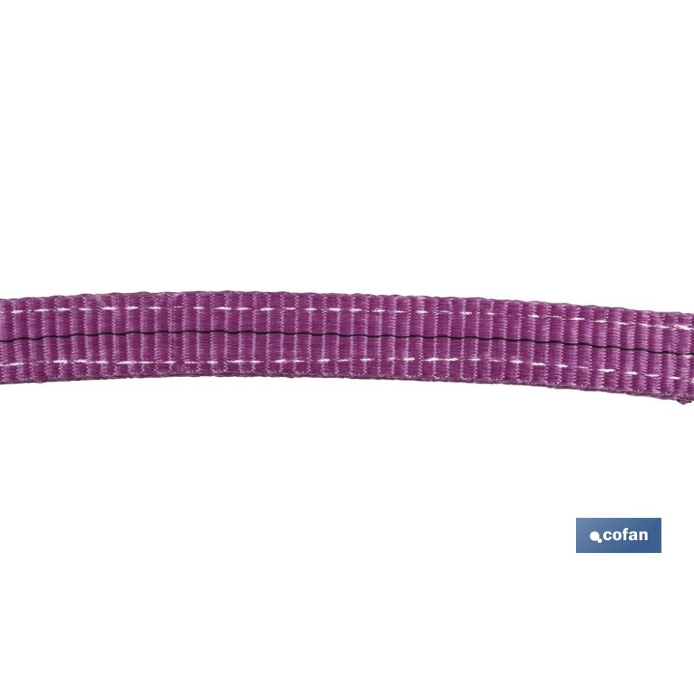 ESLINGA PLANA POLIESTER 2000KG X 4MTS