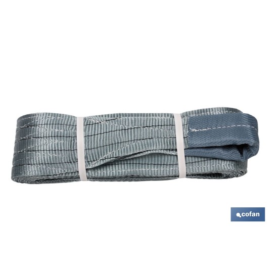 ESLINGA PLANA POLIESTER 4000KG X 4MTS