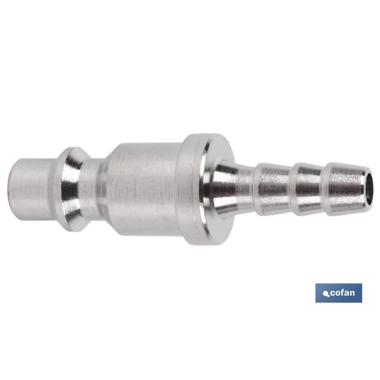 CONECTOR AIRE CON ESPIGA TUBO 12 MM