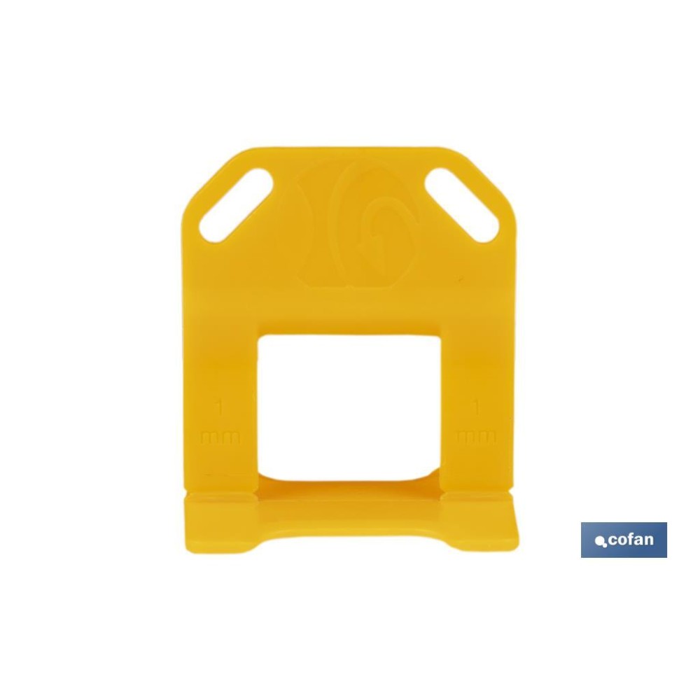 CLIP DE NIVELACIÓN 1,0 MM 300 UDS