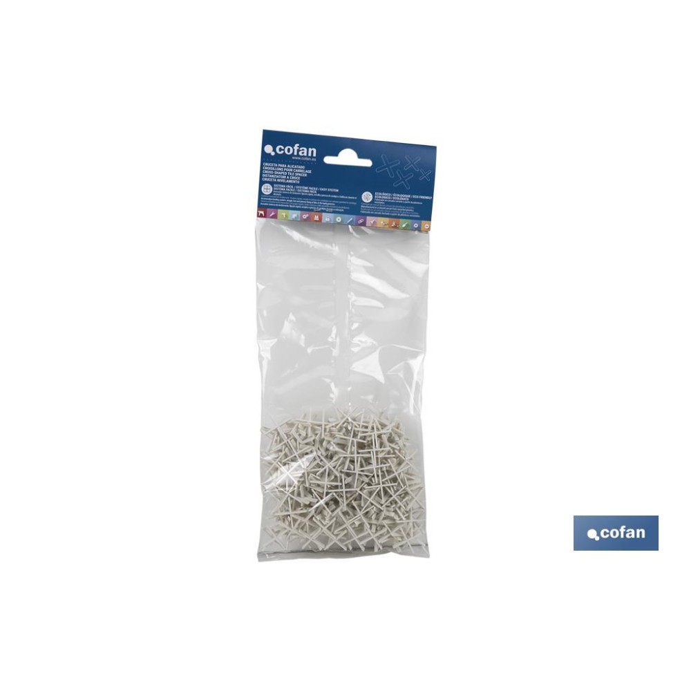 CRUCETA PARA ALICATADO 1,0 MM 300 UDS