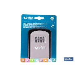 CAJA DE SEGURIDAD CON COMBINACIÓN MODIFICABLE PARA LLAVES