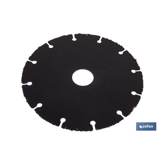 DISCO ESPECIAL DE CARBURO PARA MATERIALES BLANDOS Ø125X1 MM