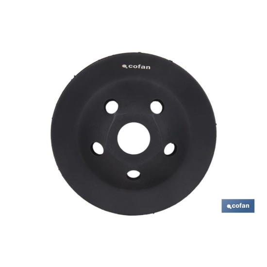 PLATO RECTIFICADOR CARBURO DE TUNGSTENO MULTIMATERIALES Ø115 X 22,23 GRANO MEDIO