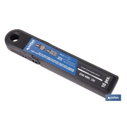 RECAMBIO 10 UDS. HOJA NEGRA SK2 65HRC PARA CÚTER 25 X 126 X 0,7 MM