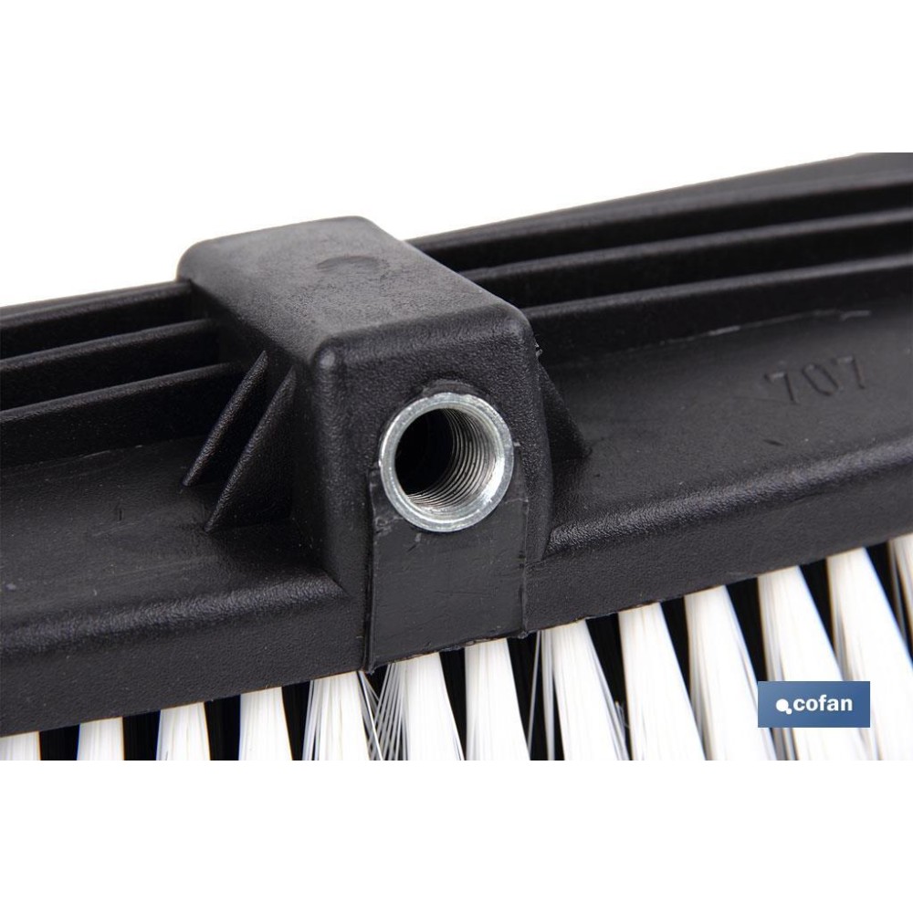 CEPILLO LAVACOCHES PVC PROFESIONAL C/CANAL AGUA.