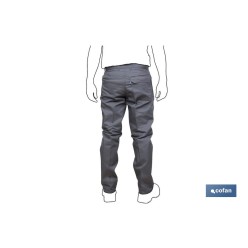 PANTALON TRABAJO SERVET 245 gms/m GRIS T-62