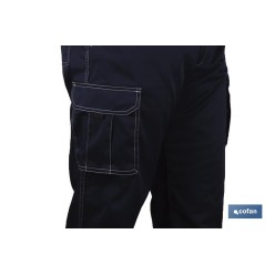 PANTALÓN DE TRABAJO TIPO DENIM MODELO GRASBERG 240 G/M2 AZUL TALLA 56