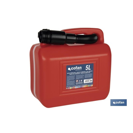 BIDÓN DE COMBUSTIBLE 5 L