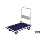CARRO PLATAFORMA PLEGABLE ACERO 915x615x860 MM