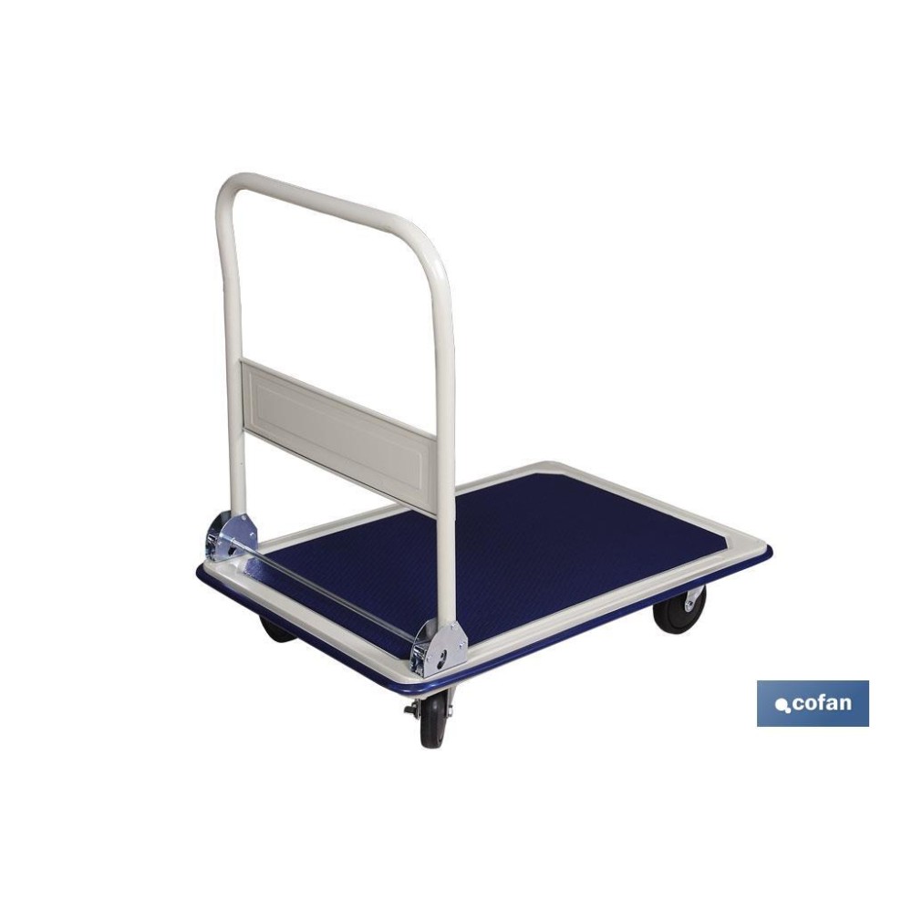 CARRO PLATAFORMA PLEGABLE ACERO 915x615x860 MM